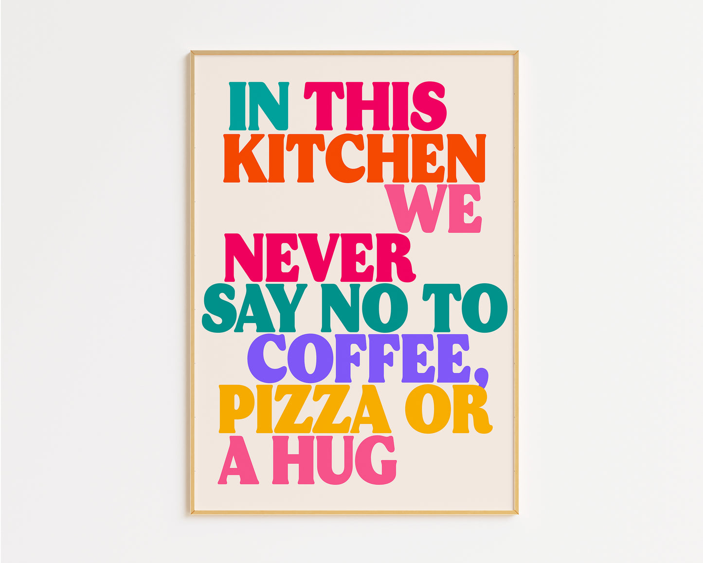 Coffee - In This Kitchen Print