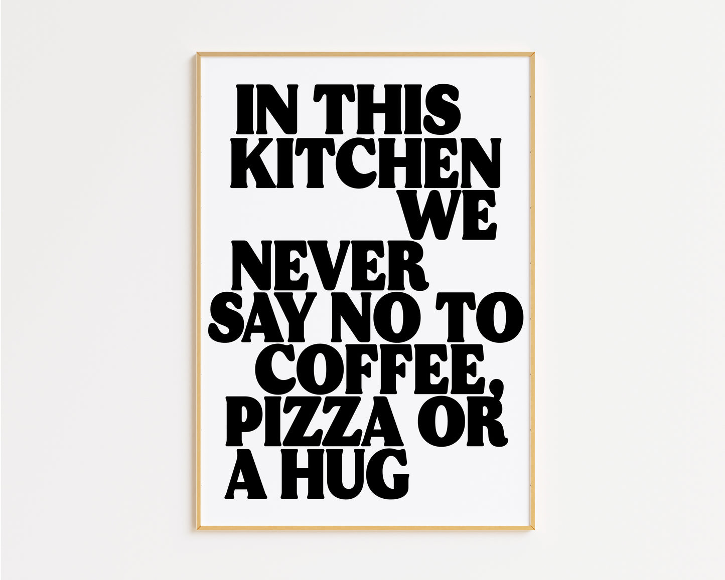 Coffee - In This Kitchen Print