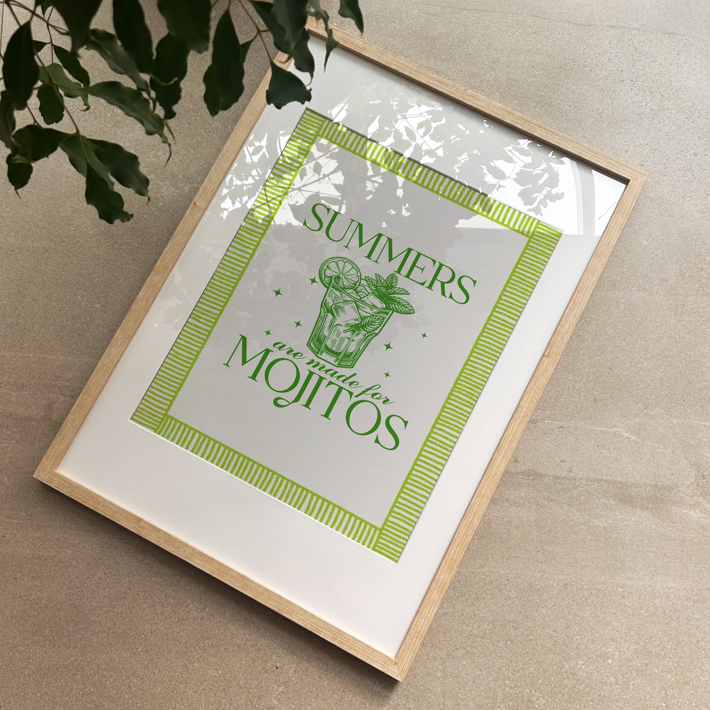 Mojitos Cocktail Print