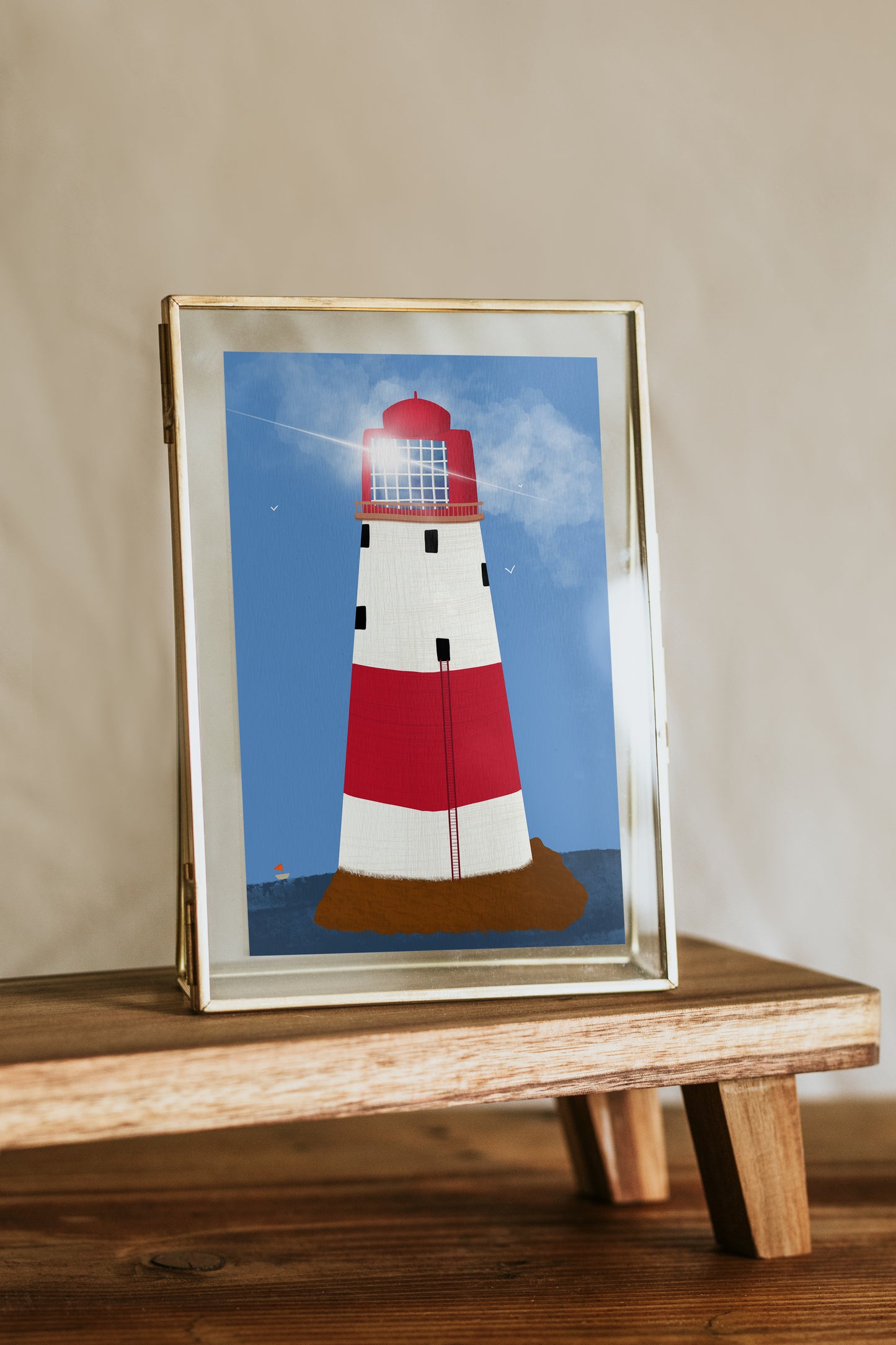 Beachy Head Lighthouse Print