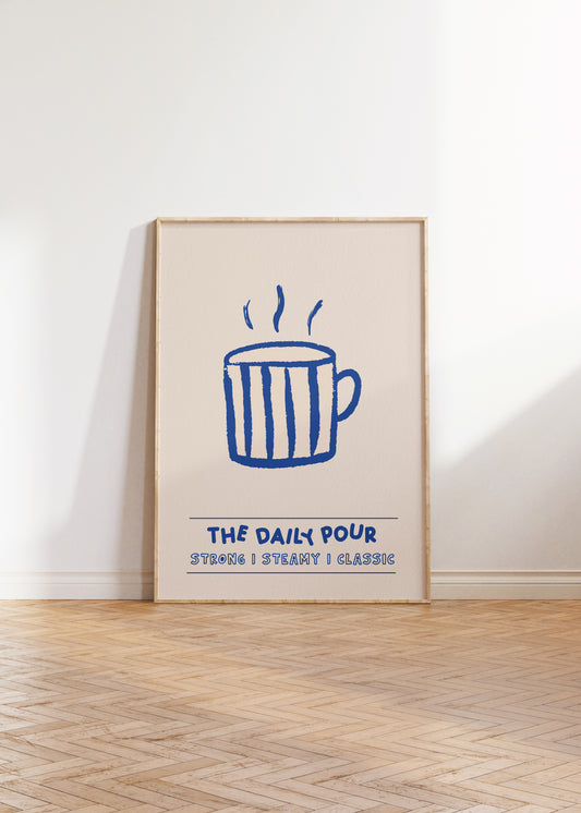 The Daily Pour Coffee Print