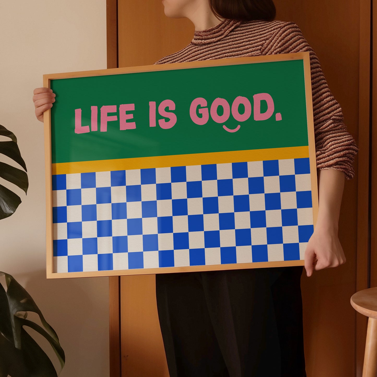 Life Is Good Smile Print