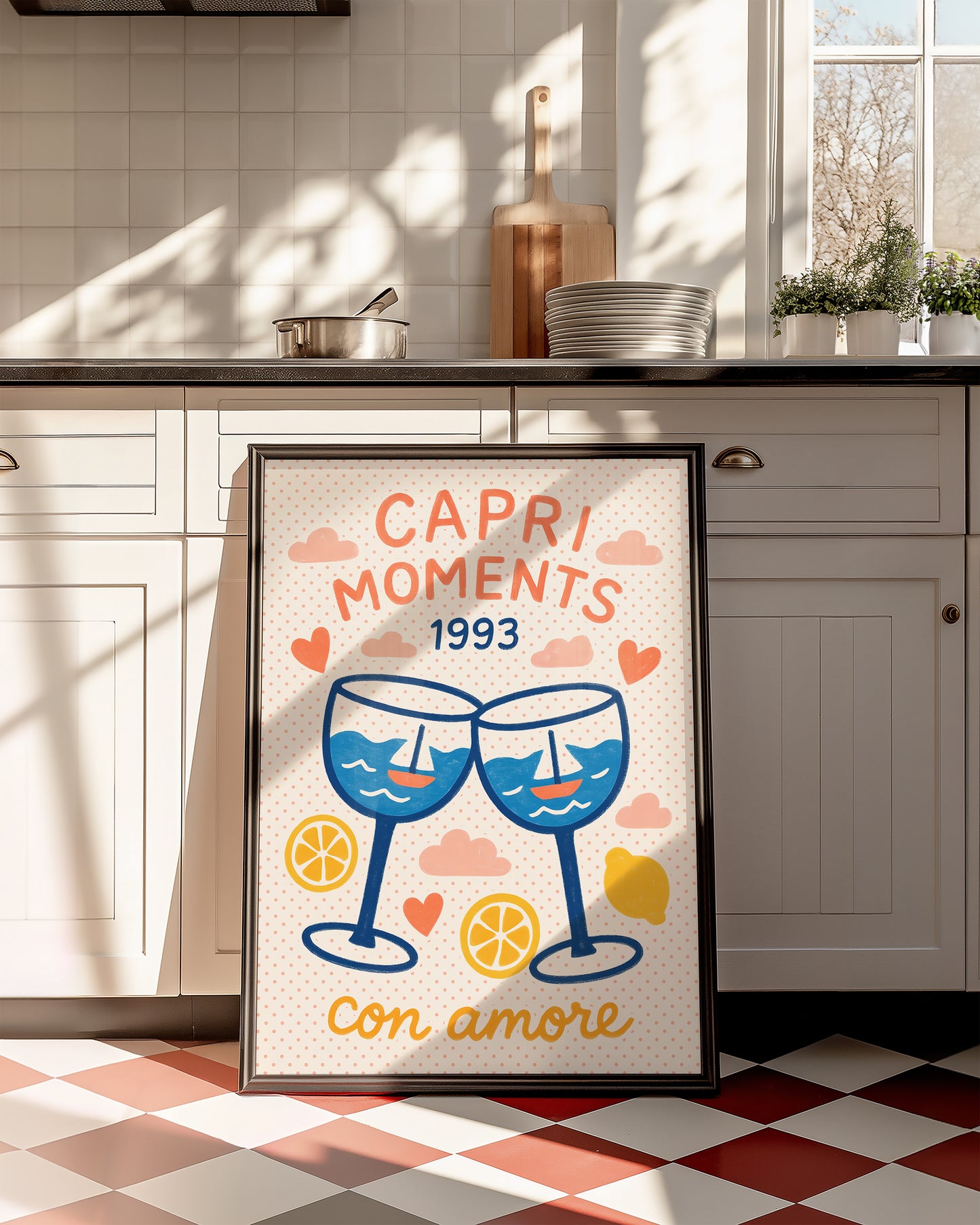 Capri Moments Summertime Print