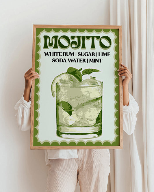 Mojito Cocktail Print