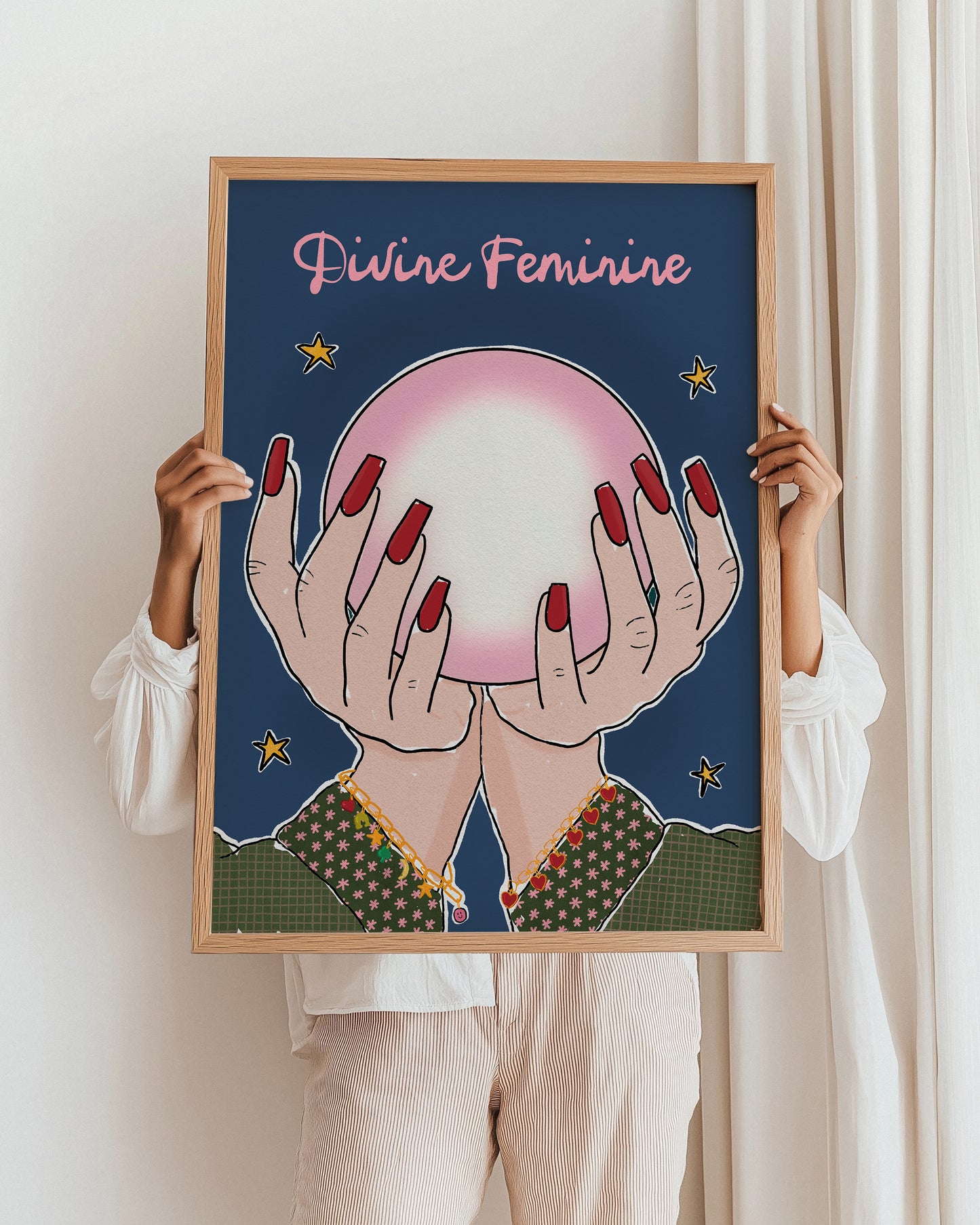 Divine Feminine Celestial Print