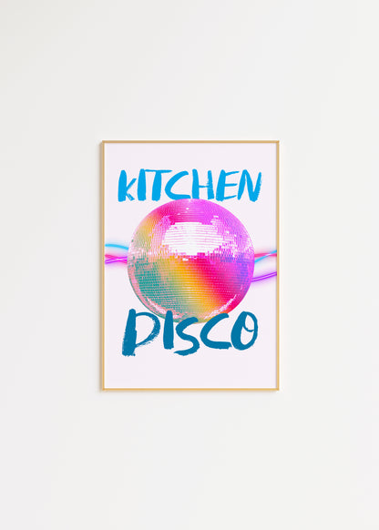 Kitchen Disco Ball Print