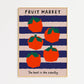Orange Fruit Market Print