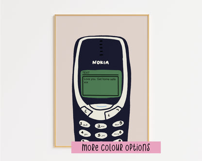 Love You Nokia Print