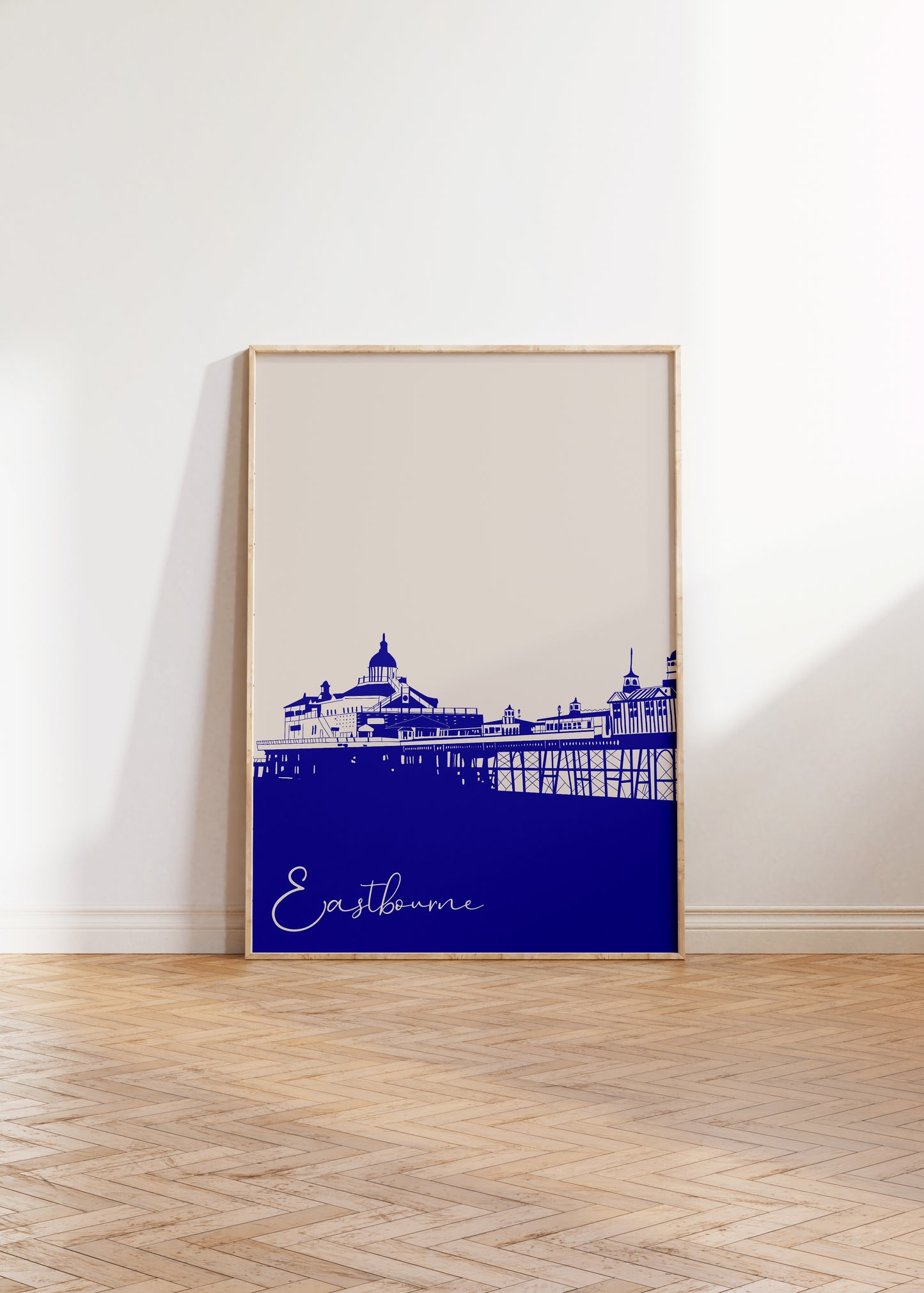 Eastbourne Vertical Travel Print 2