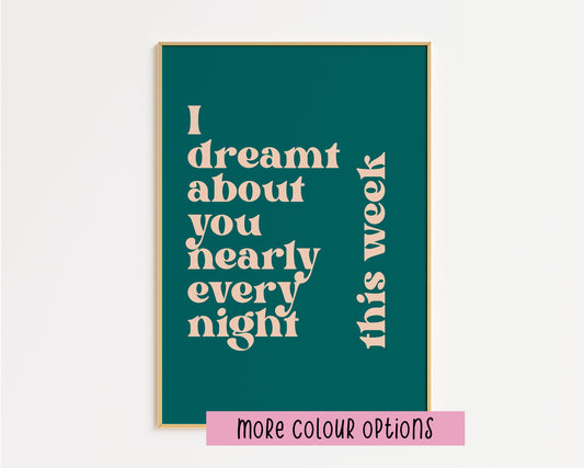 Do I Wanna Know AM Inspired Print