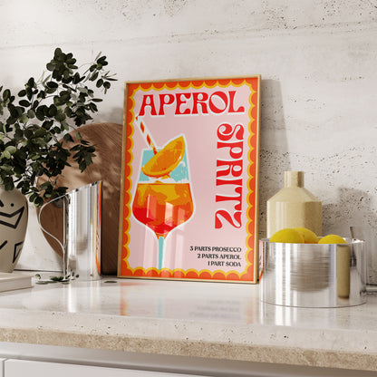 Aperol Spritz Print