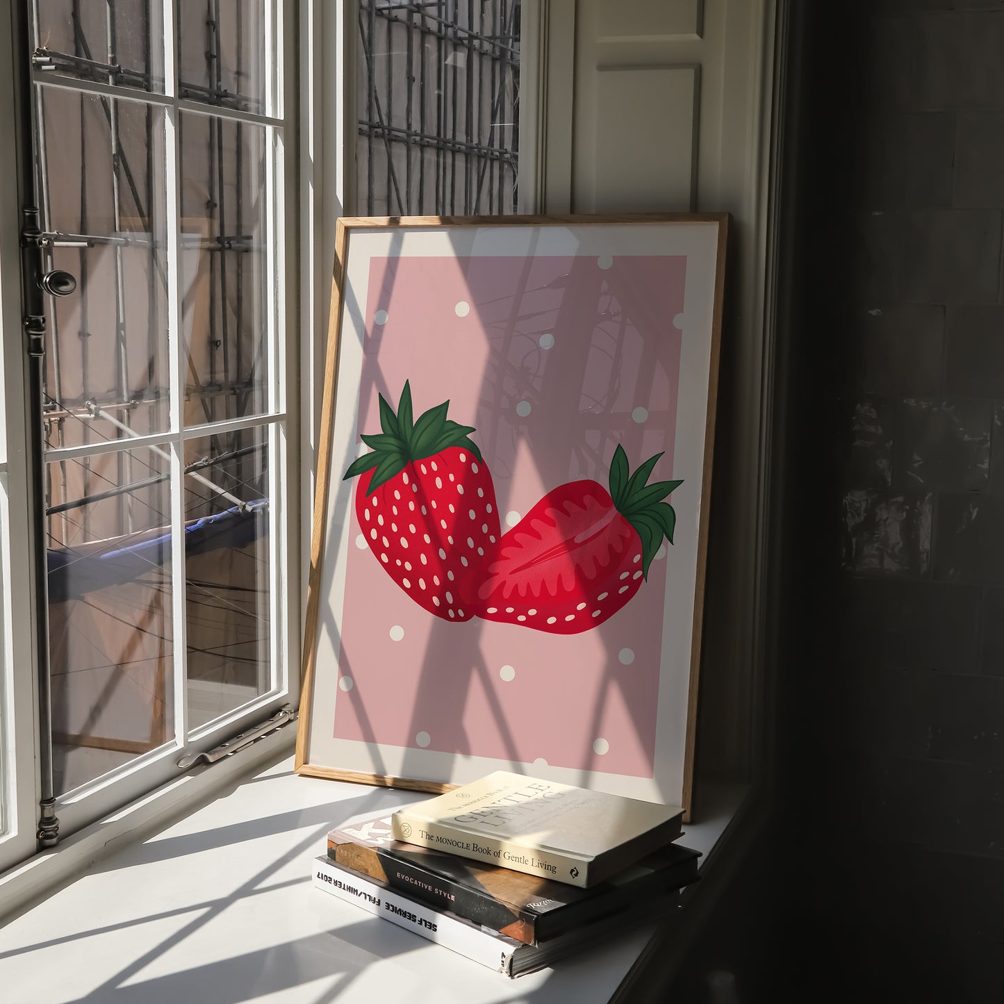 Spotted Strawberry Print