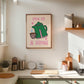 Hug In A Mug Kitchen Tea Print