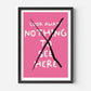 Look Away Print