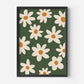 Hand Drawn Daisy Print
