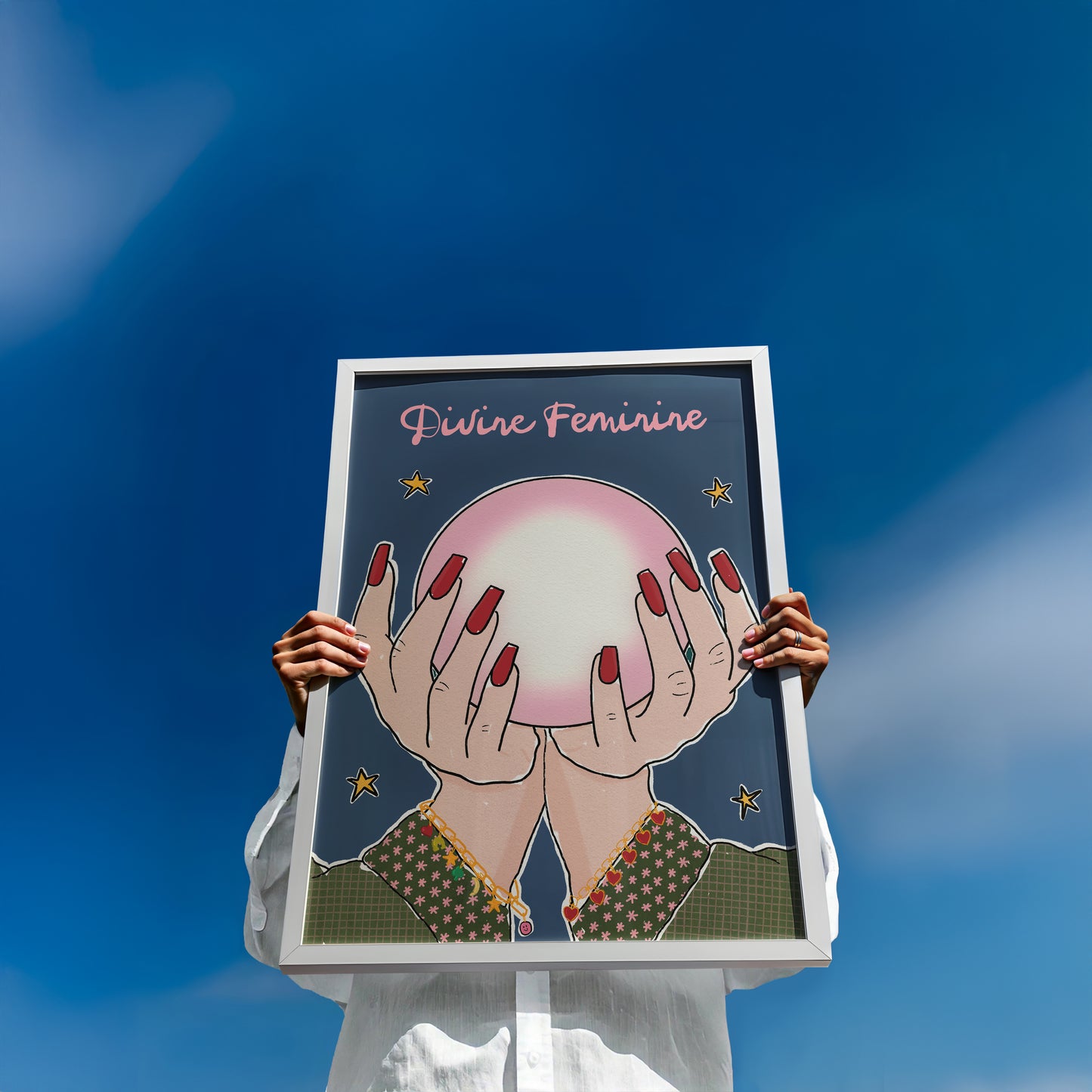 Divine Feminine Celestial Print