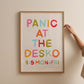 Panic At The Desko Print