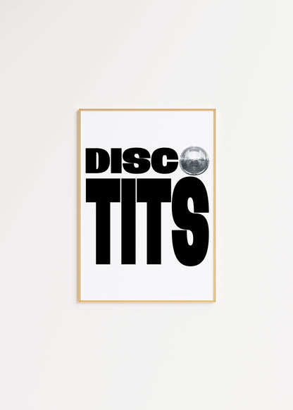 Disco Tits Print