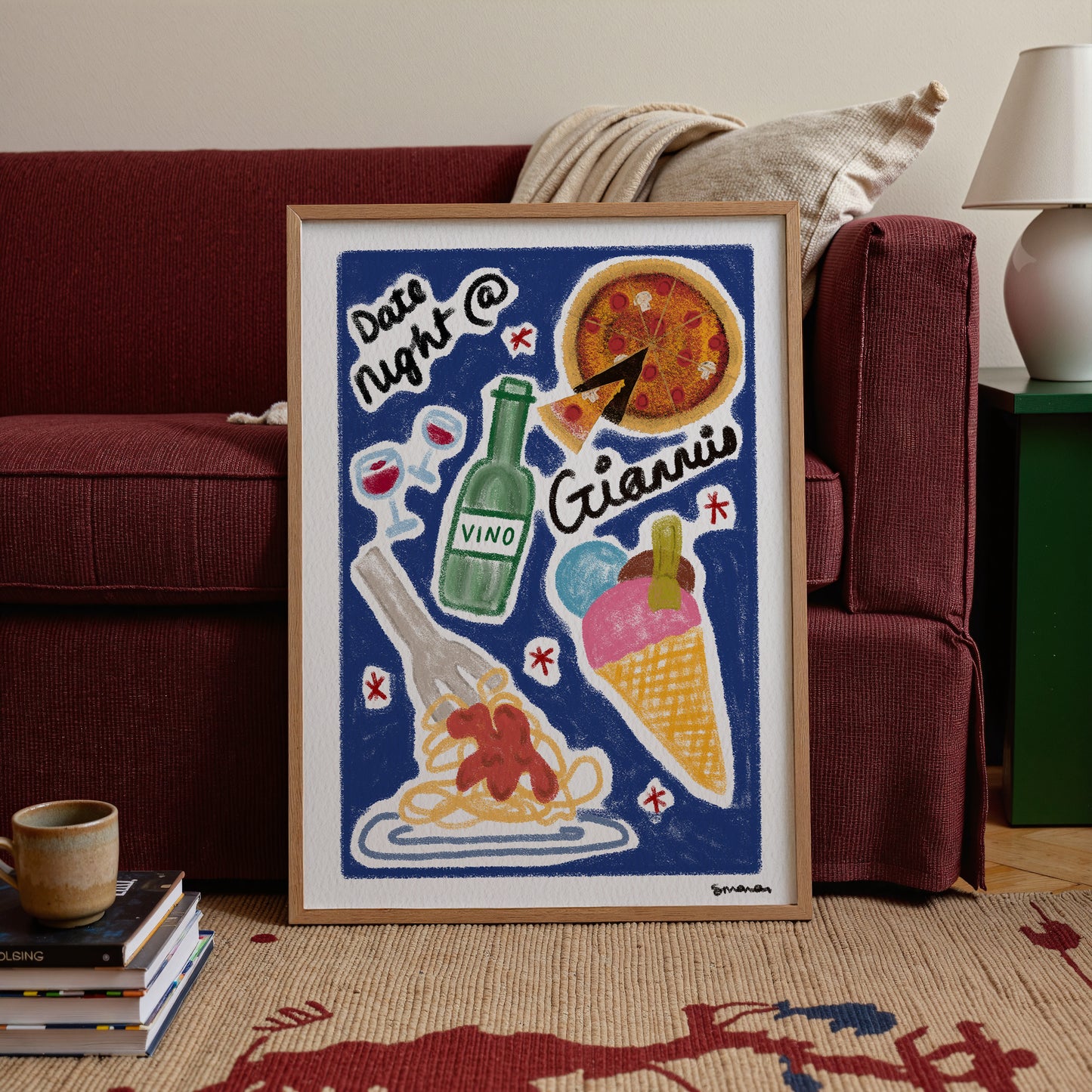 Gianni's Italian Eastbourne Print