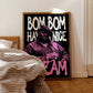 Bom Bom Have a Nice Dream Hip Hop Print