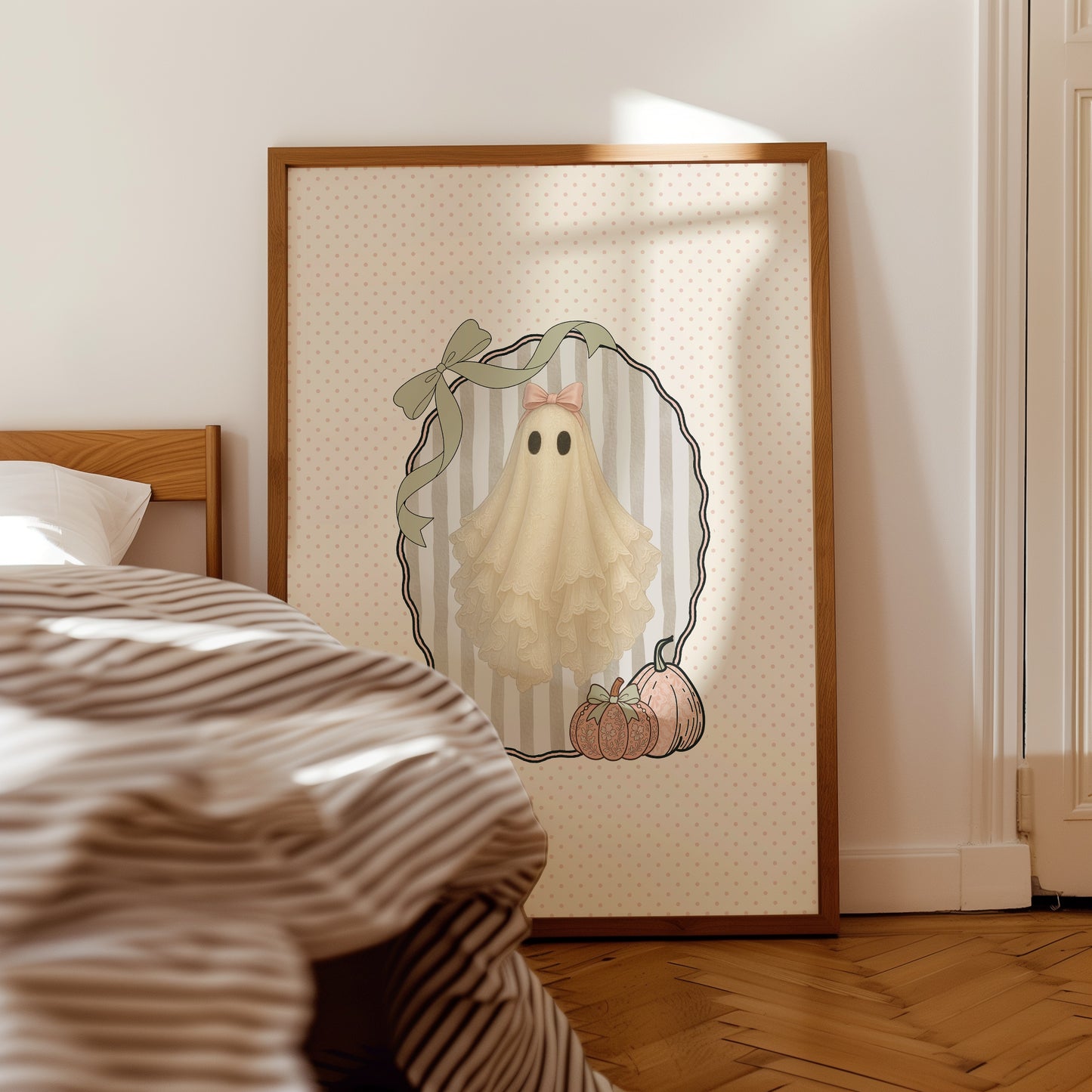 Cute Ghost Halloween Print