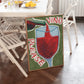 Vino Please Oil Pastel Print
