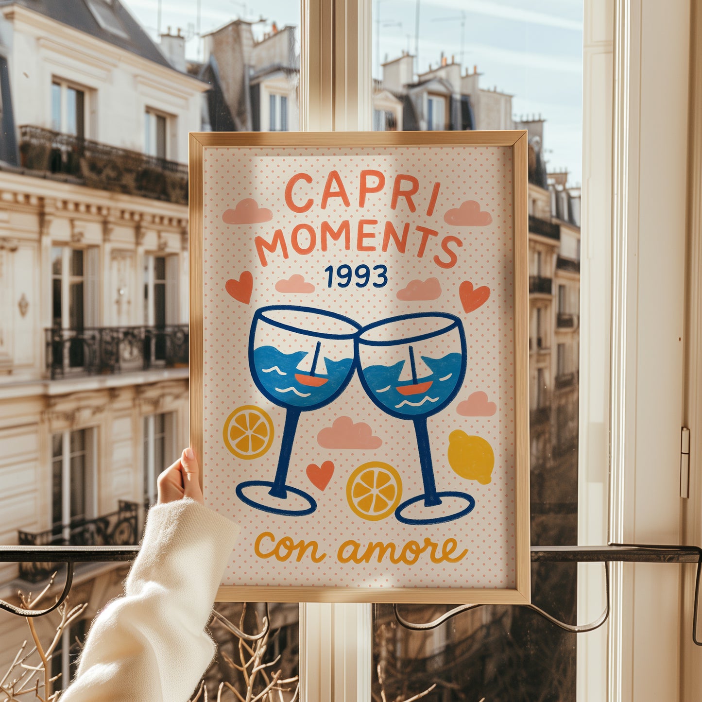 Capri Moments Summertime Print