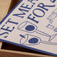Set Meal for Two Wine & Pizza Kitchen Art Print