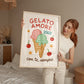 Gelato Amore Ice Cream Print