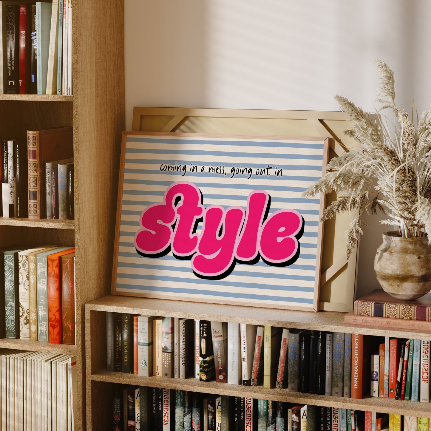 Going Out In Style Oasis Print in Pink