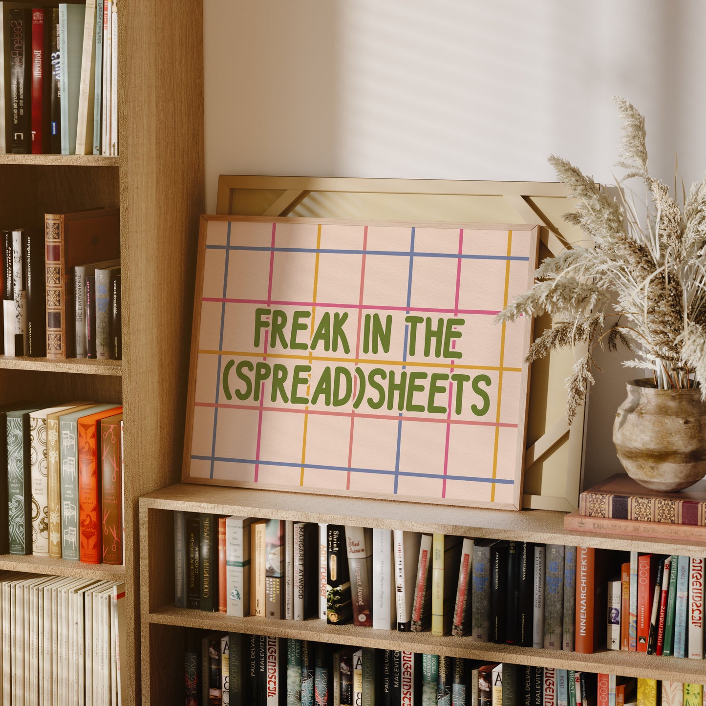 Freak In The Spreadsheets Excel Humour Print