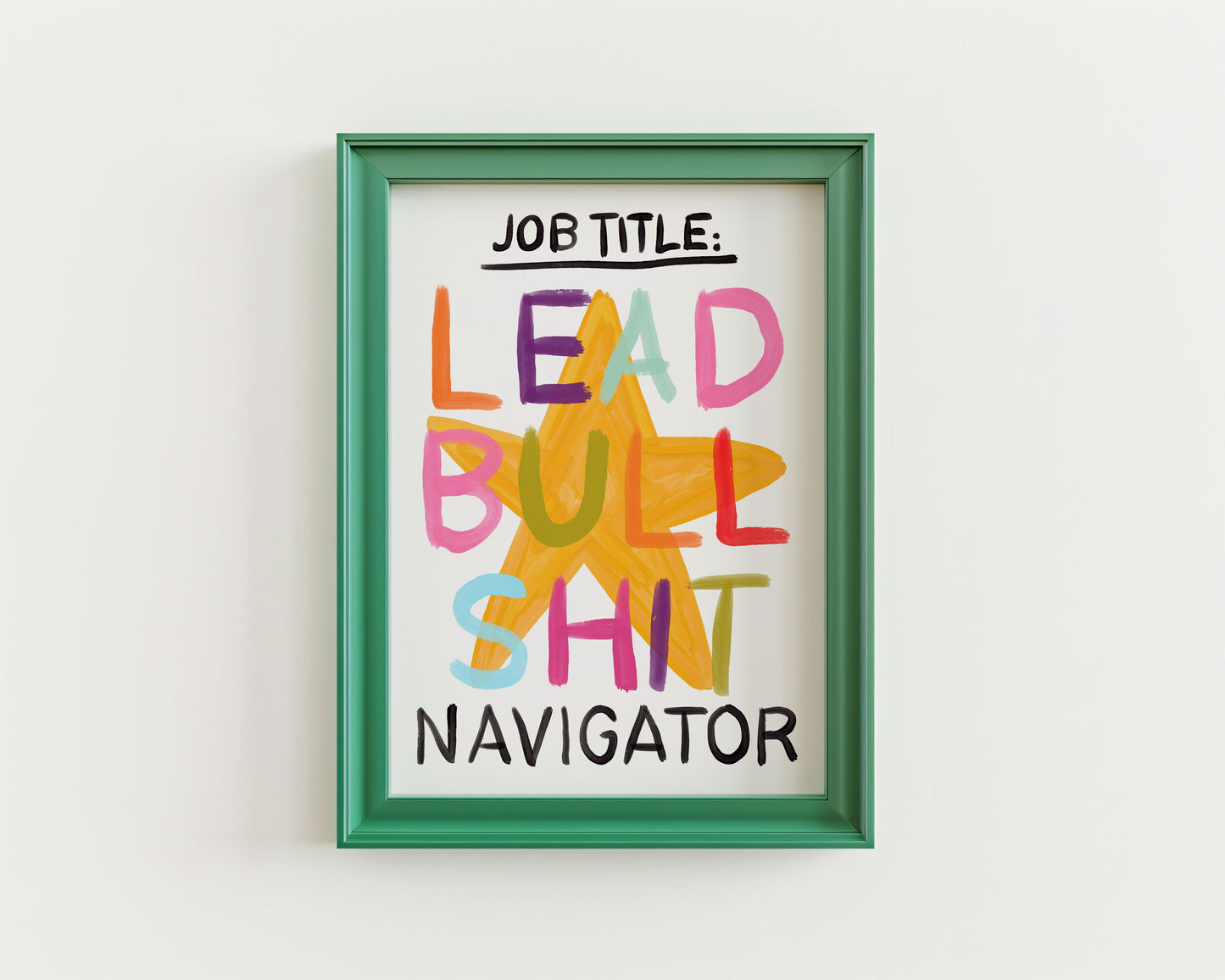 Job Title: Lead Bullshit Navigator