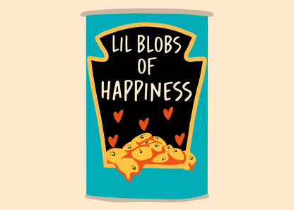 Lil Blobs Of Happiness Print