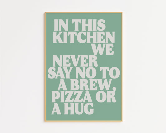 Brew - In This Kitchen Print