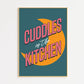 Cuddles In The Kitchen Print SECONDS