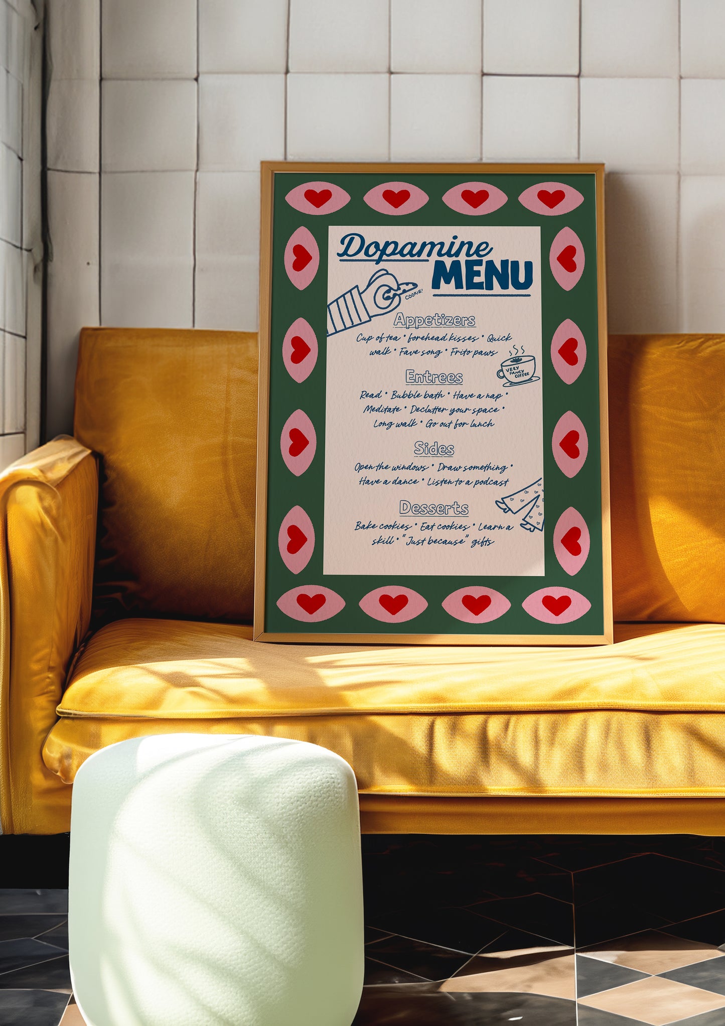 Dopamine Menu Print