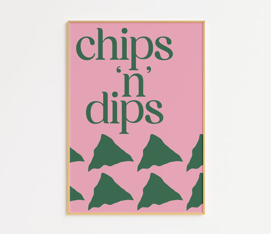 Chips 'n' Dip Print